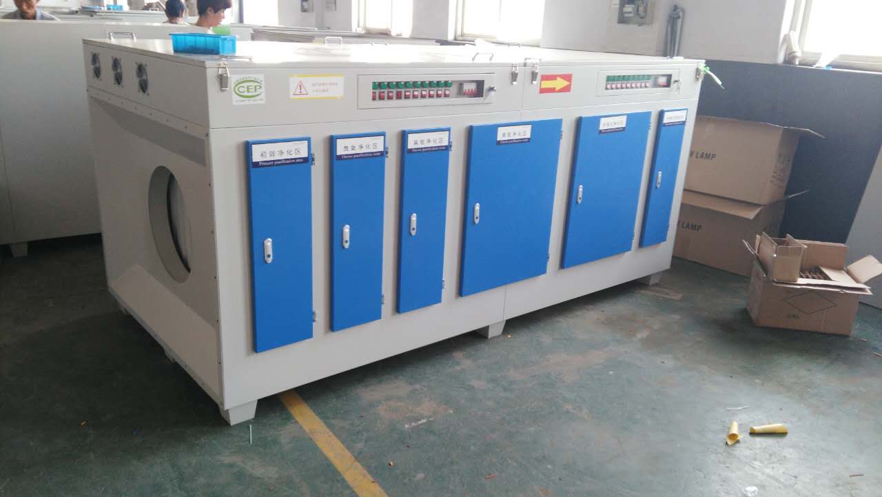 光解烤漆房廢氣處理技術(shù)的開發(fā)與應(yīng)用